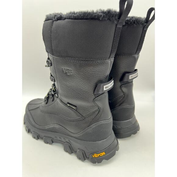 Ugg Adirondack Meridian Boot High Black Gore-Tex 1143839 Women's 8.5 - Picture 9 of 16